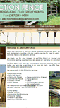 Mobile Screenshot of aactionfence.com